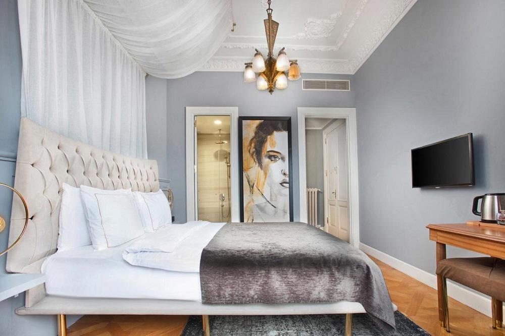 Lina Hotel Taksim Pera Istambul Exterior foto