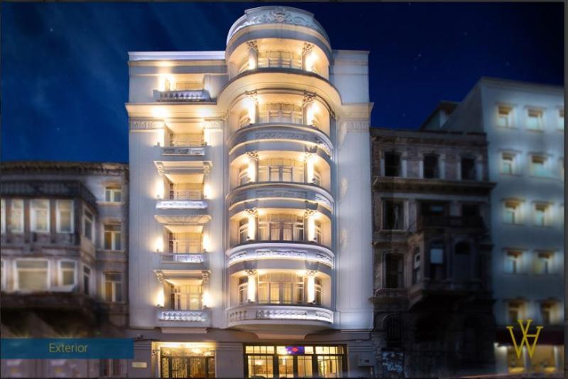 Lina Hotel Taksim Pera Istambul Exterior foto